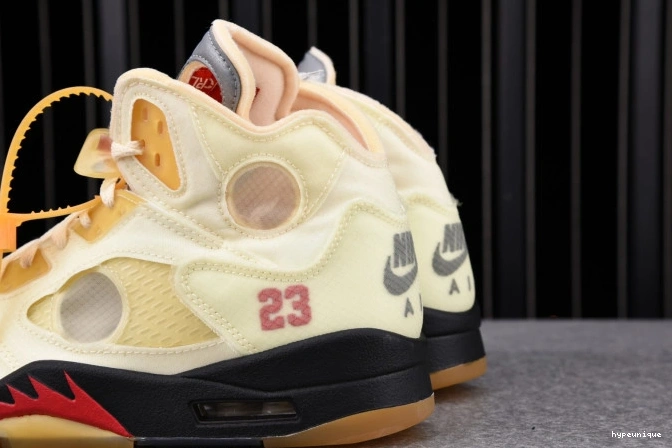 HYPE OFF-WHITE 5 DH8565-100 Retro Sail Jordan 0809